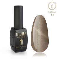 Гель лак Milano Cat eye crystal 14